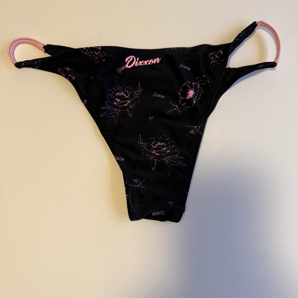 DIXXON Pink Peonies Bikini Bottom XL